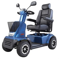Afikim Afiscooter Breeze C4 Mid Size 4 Wheel Scooter