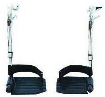 Invacare Hemi Footrests With Composite Footplates And Heel Loops